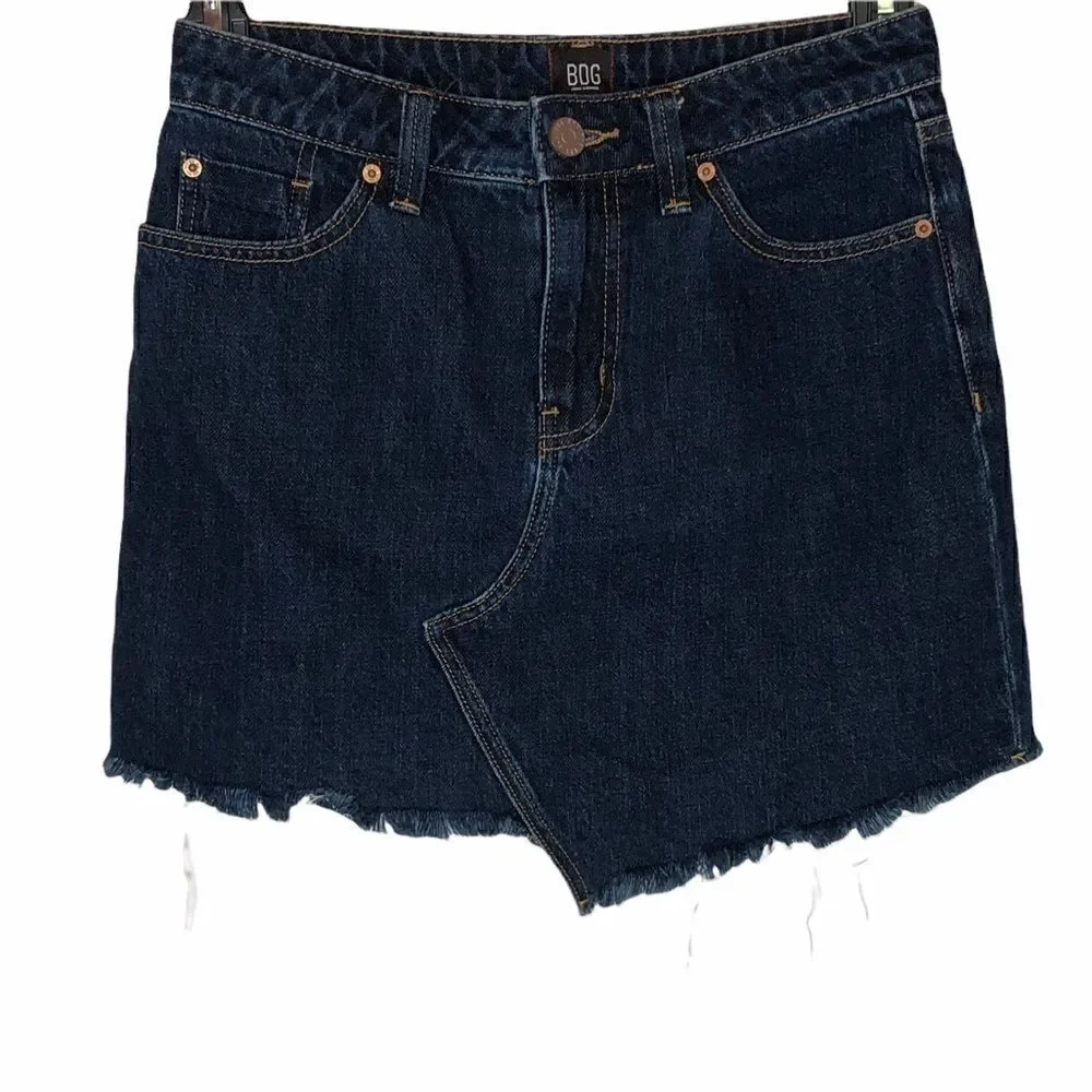 Urban Outfitters BDG Blue Pelmet Mini Skirt Small